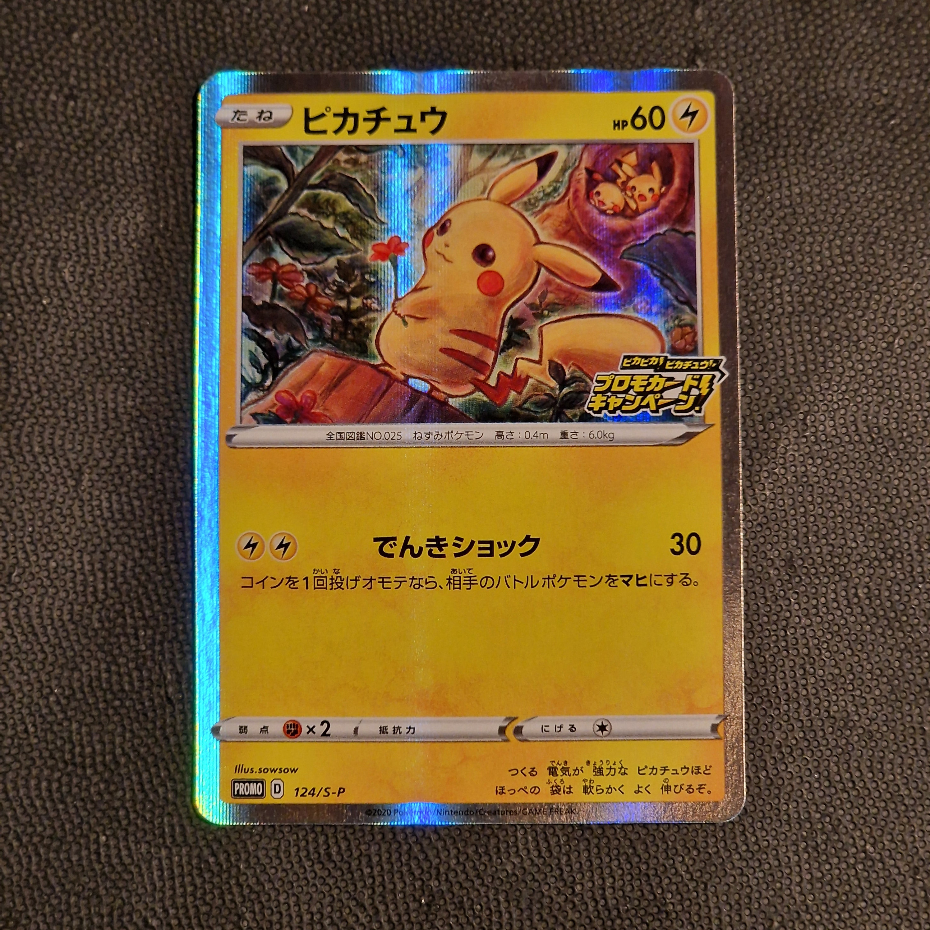 Pikachu Set Sword &amp; Shield Promos 124/S-P NM/M