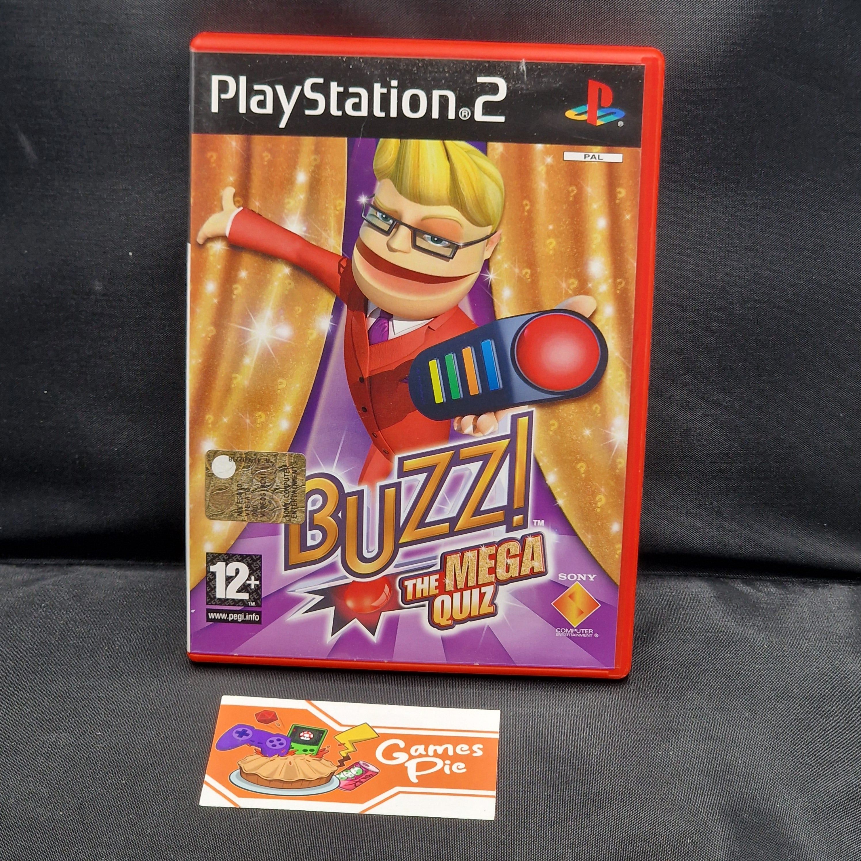 Buzz The Mega Quiz PlayStation 2