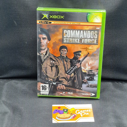 Commandos Strike Force Xbox OG SEALED