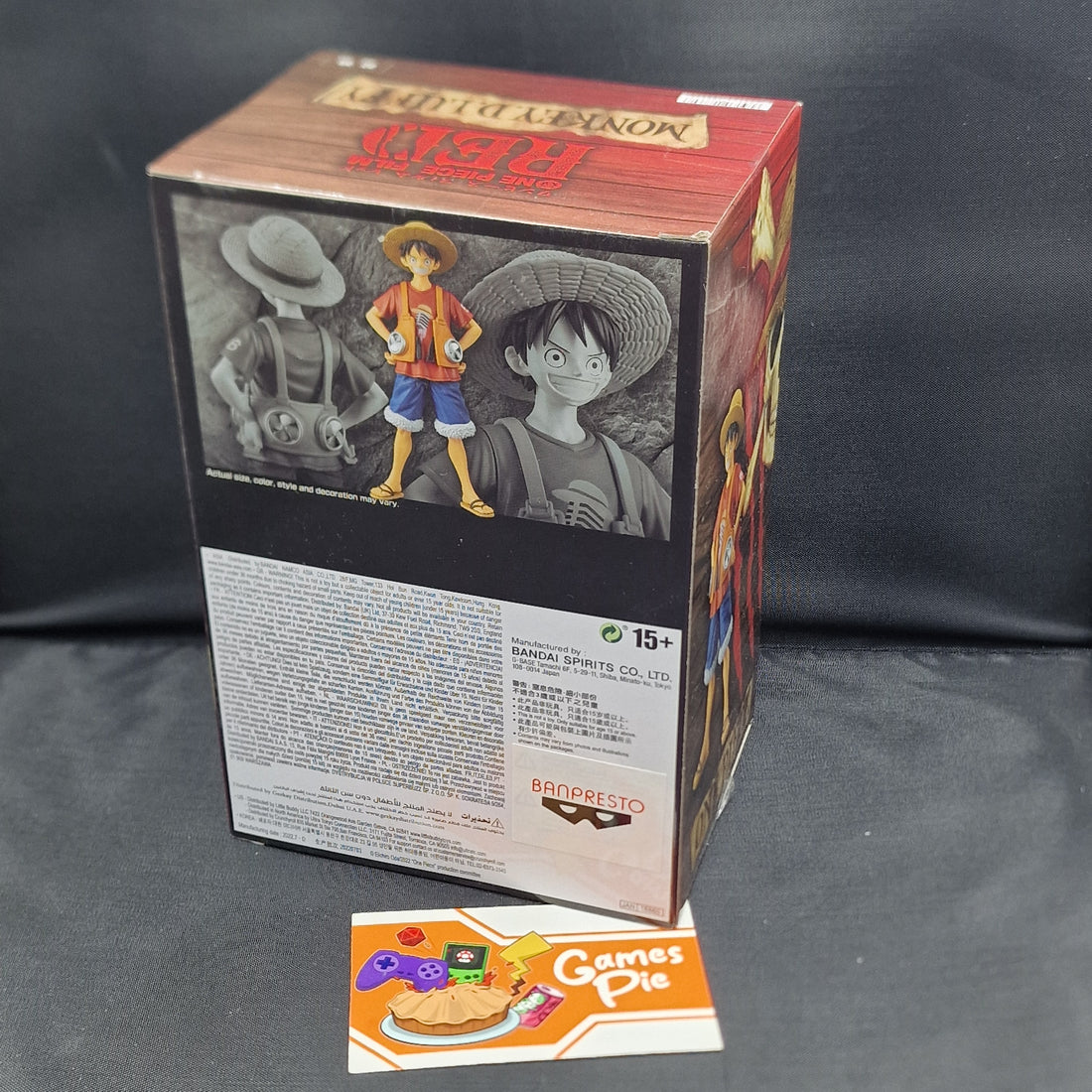 Action Figure Banpresto One Piece Film Red DXF The Grandline Men Vol. 1 Monkey. D. Luffy