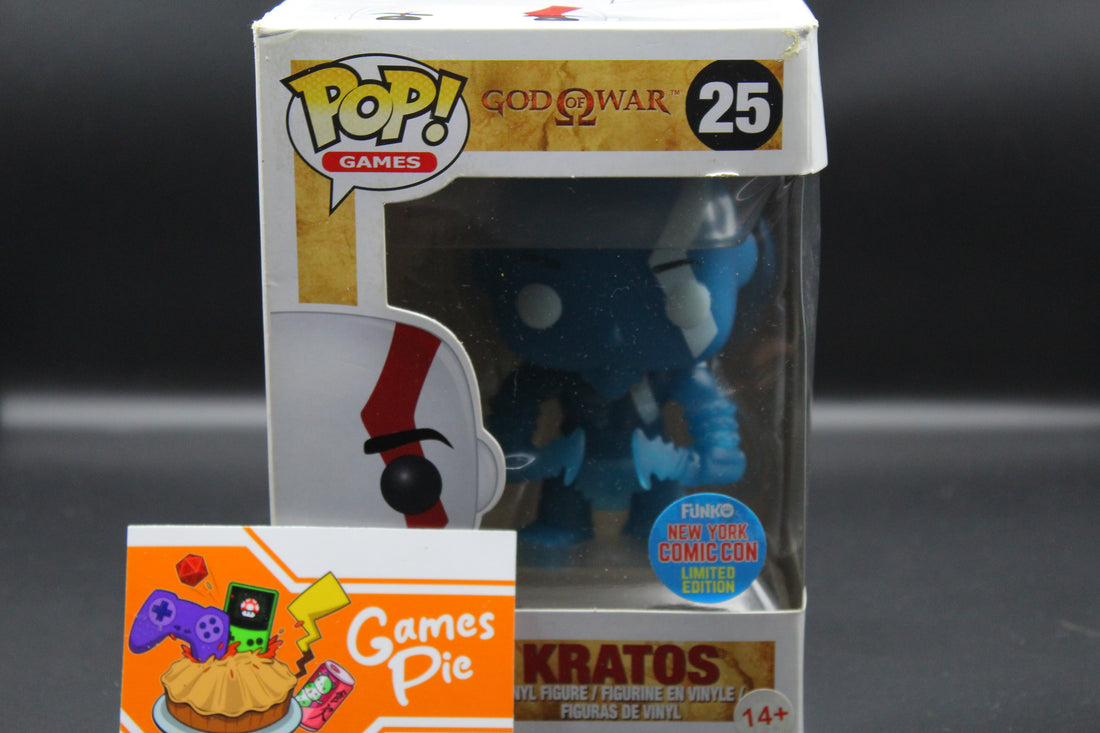 Funko POP! Games 25 God Of War Kratos New York Comicon GITD